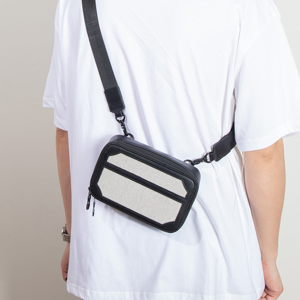 Abel Crossbody Bag - Black