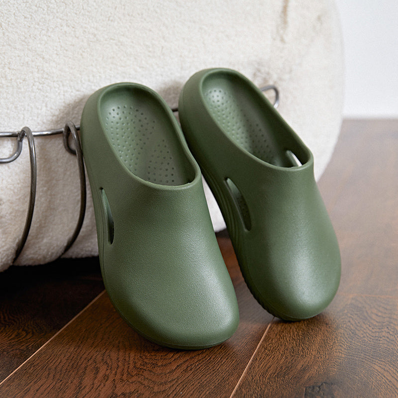 Aimee Unisex Clogs - Green-3