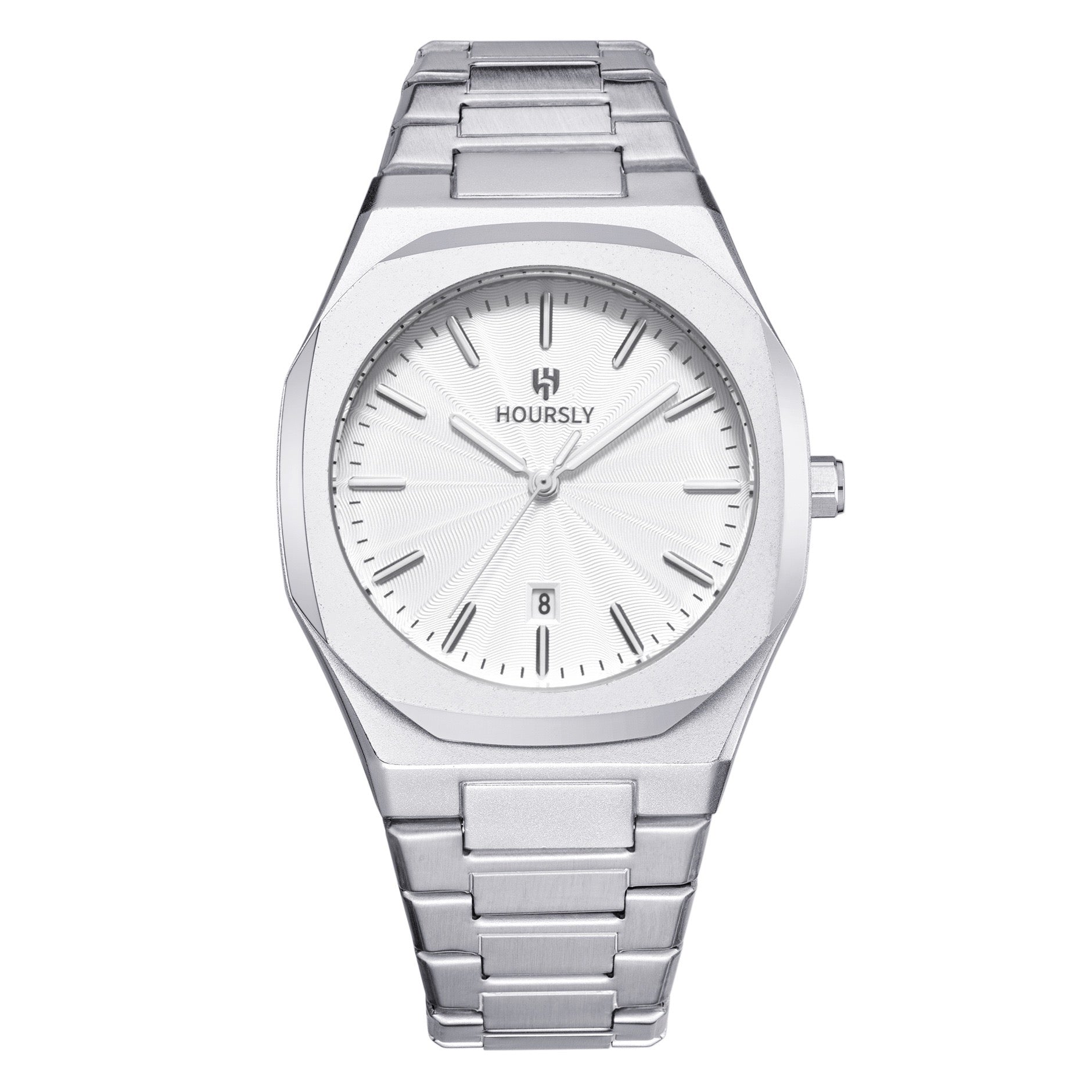 Adonis Stainless Wristwatch - Silver-3