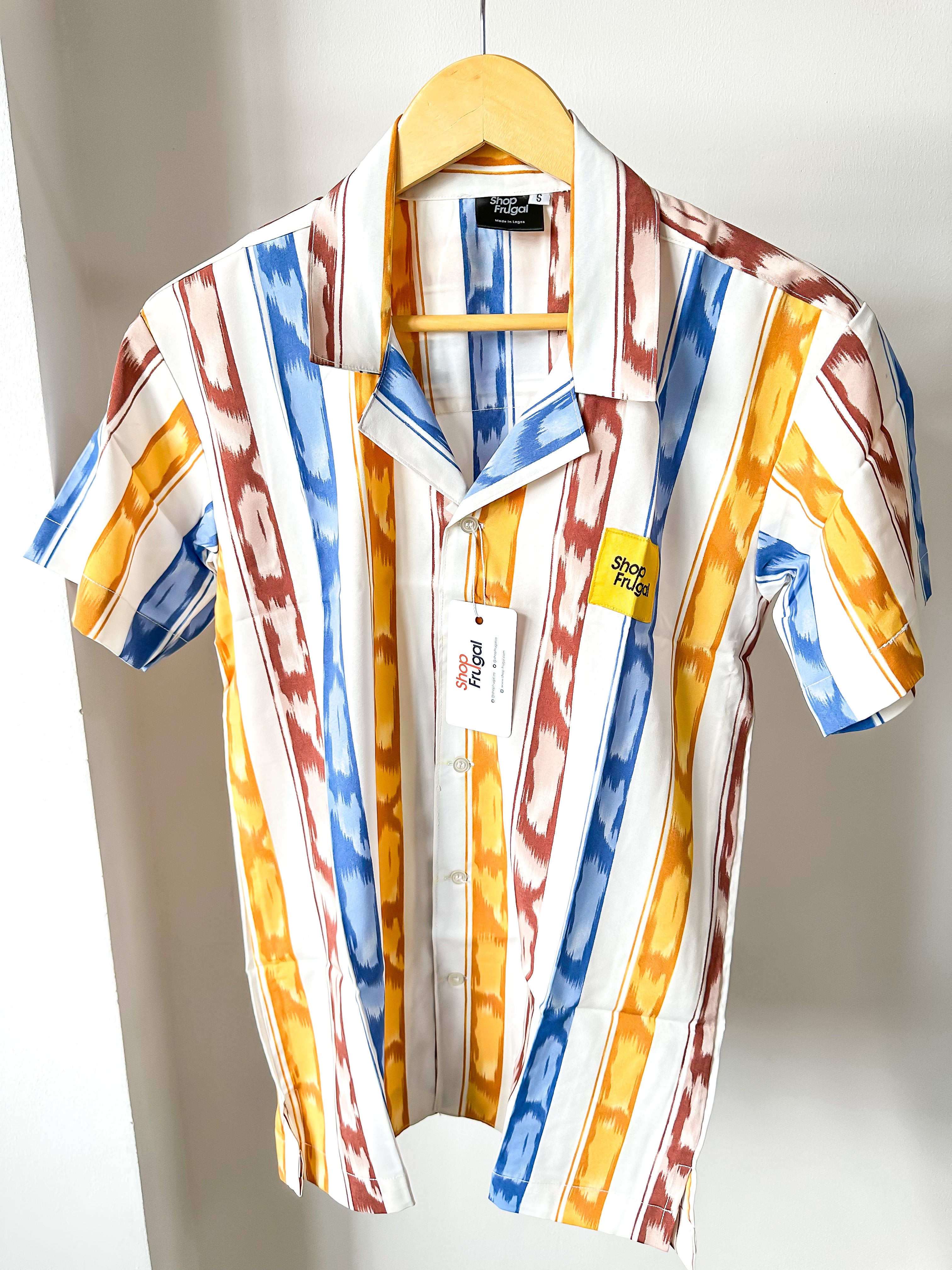 Clare Stripe Print Shirt