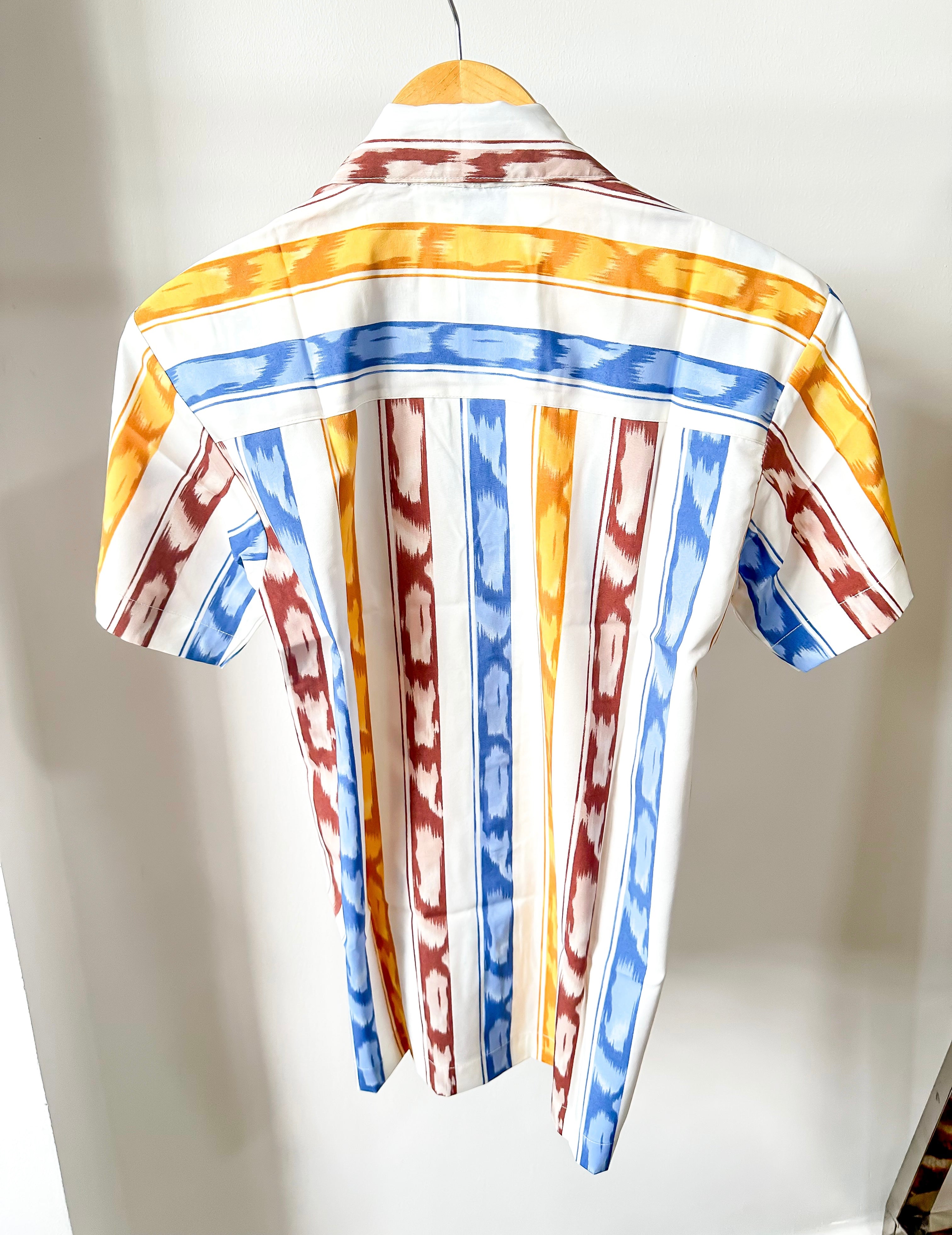 Clare Stripe Print Shirt-8
