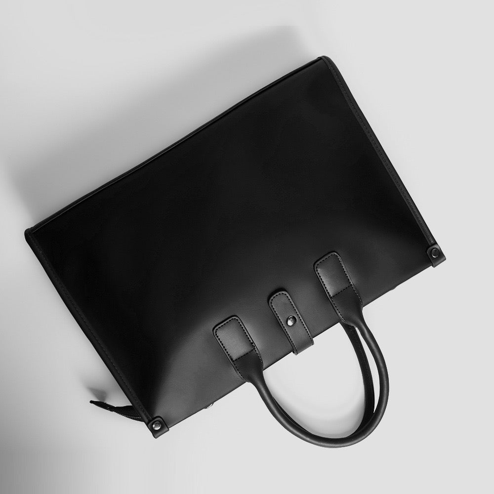 Aleah Satchel (Laptop) Bag - Black