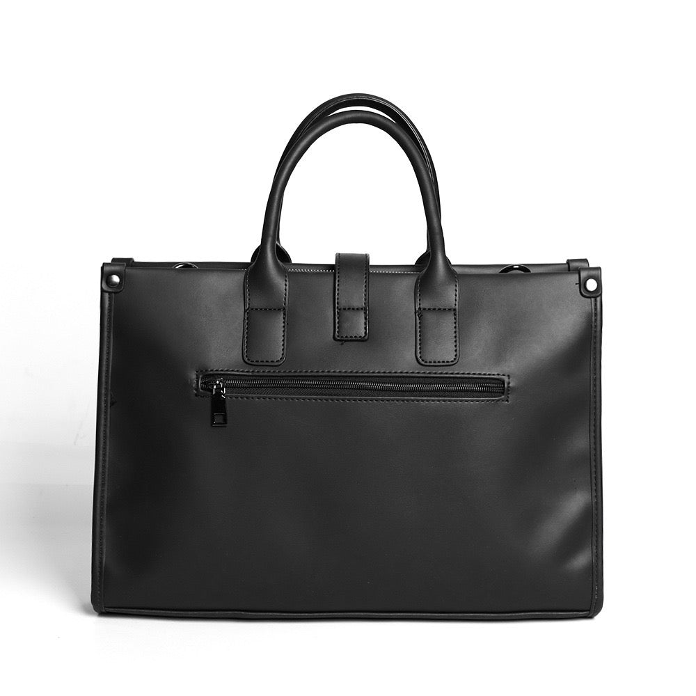 Aleah Satchel (Laptop) Bag - Black-3
