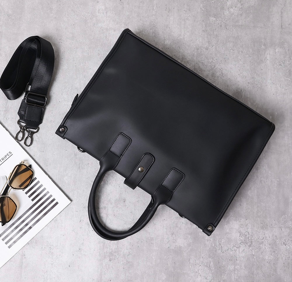 Aleah Satchel (Laptop) Bag - Black